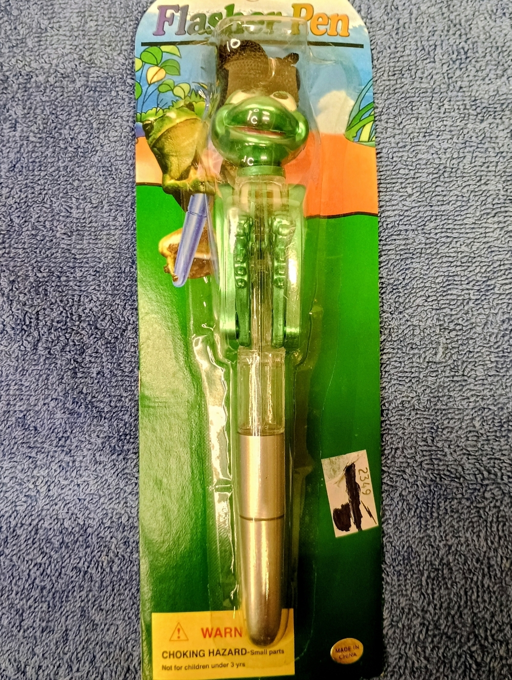 Flasher Frog Pen - Novelty Light Pen